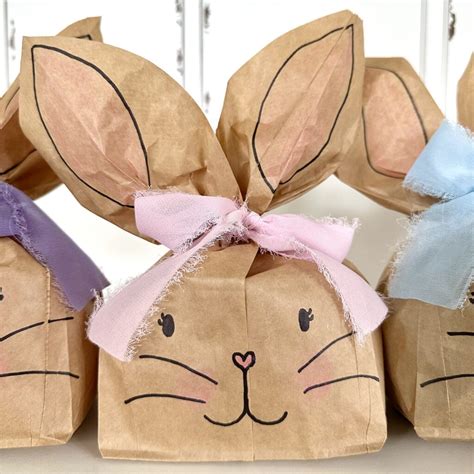 How To Make A Paper Bunny Bag at Dominic Nanya blog