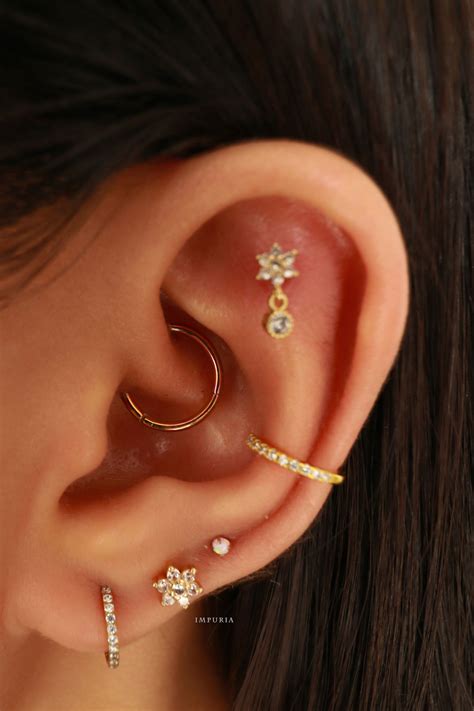 Dainty ear piercings – Artofit