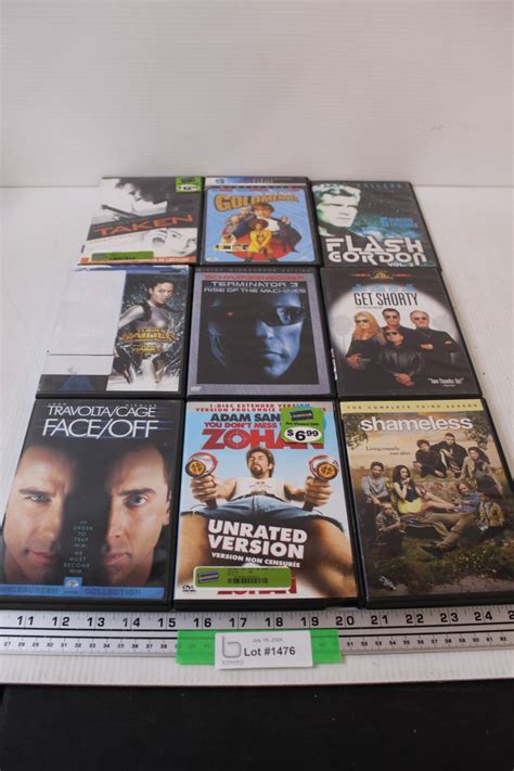 (9) DVDS: Shameless, Taken, Austin Powers, Terminator, Misc. - Bodnarus ...