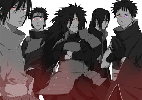 HD wallpaper: Naruto Uchiha clan illustration, Anime, Itachi Uchiha ...