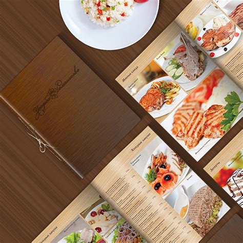 Pechka Russian kitchen restaurant menu on Behance