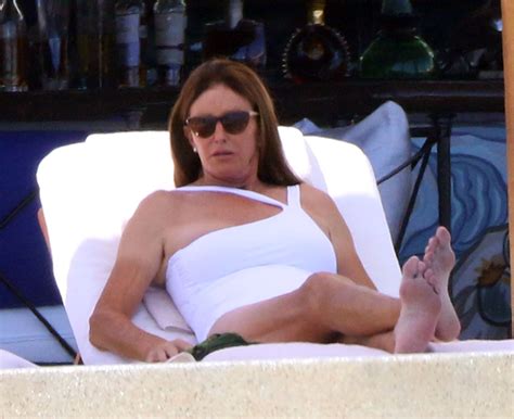 Caitlyn Jenner's Bathing Suit on Her Birthday Vacation Is White Hot