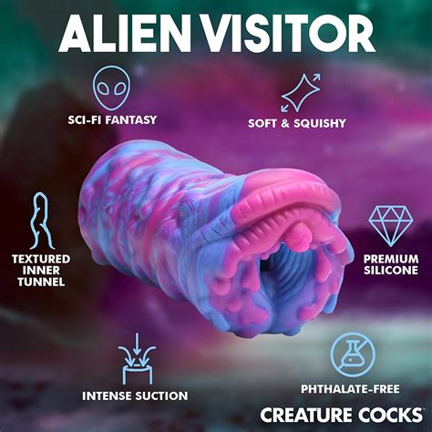CREATURE COCKS Cyclone Squishy Alien Vagina Stroker for Men & Couples ...