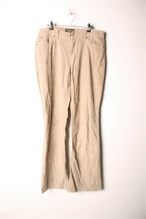 Eddie Bauer Womens VINTAGE Cord Corduroy Jeans - Beige - 34 Waist (10d) | eBay в 2024 г