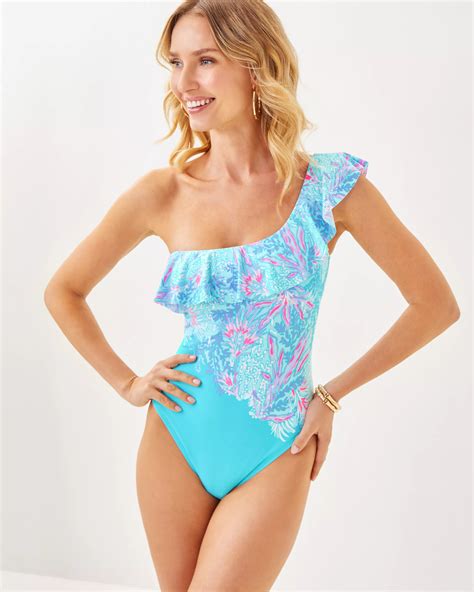 Caelum Ruffle One-Piece Swimsuit | Lilly Pulitzer