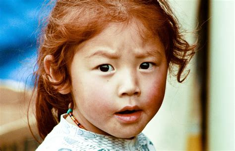 Red haired people from Mongolia have such gorgeous coloring!! | Red hair, Rarest hair color ...