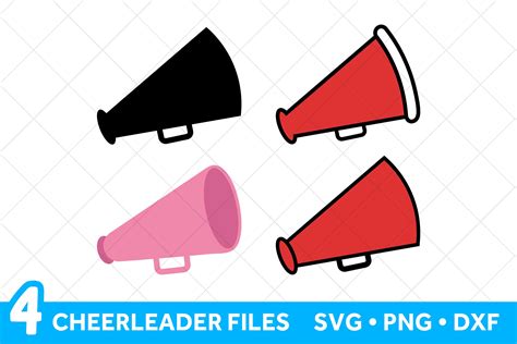 Cheerleading Megaphone Clipart