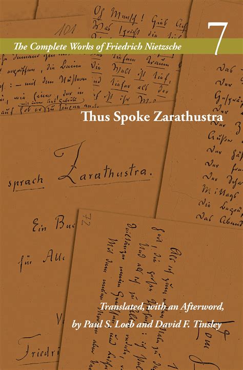 Thus Spoke Zarathustra | Stanford University Press