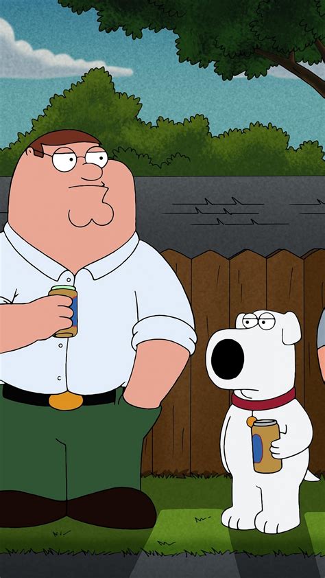Peter Griffin Funny Wallpaper Stewie, Family Guy, Blue, Red, Funny,