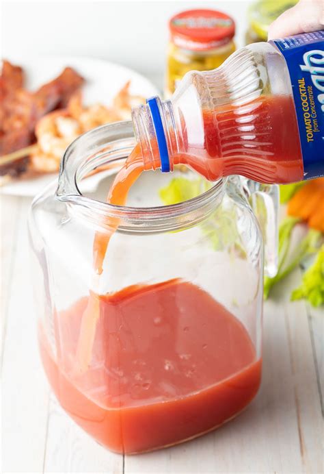 Bloody mary juice recipe – Artofit