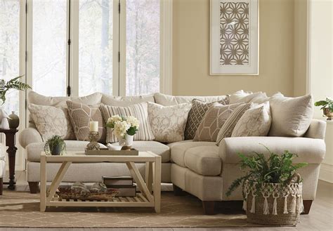 Traditional Beige Sectional Sofa with LAF Sofa -... | RC Willey ...