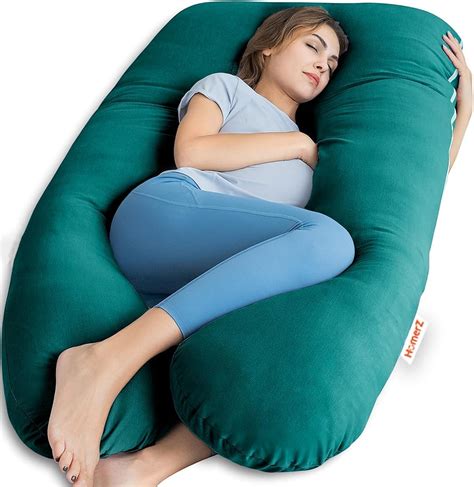 OYO BABY Cooling Pregnancy Pillows, U Shaped Silky Maternity Pillow for ...