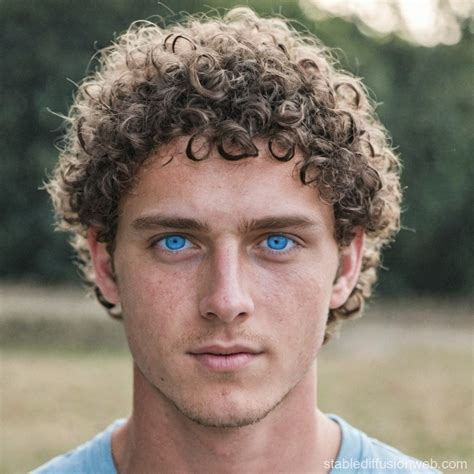 young man with short curly blond hair wearing speedos Prompts | Stable ...