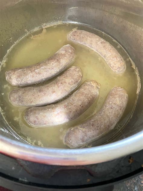Instant Pot Bratwurst – Melanie Cooks