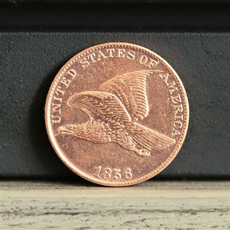 1856 Flying Eagle Cent Copper Coin - Uncirculated - Etsy