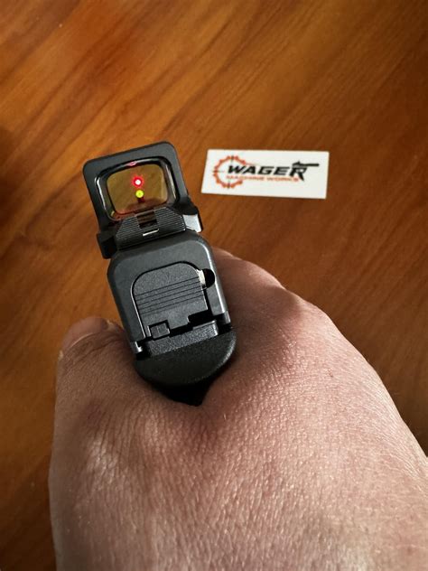 Wager Machine Works Black Nitride : r/Glock43X