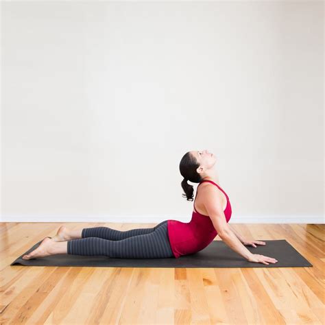 Cobra Pose | Yoga Sequence For Stress | POPSUGAR Fitness Photo 7