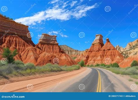 Scenic Road Trip through the Red Canyons of Utah, with Dramatic Rock ...