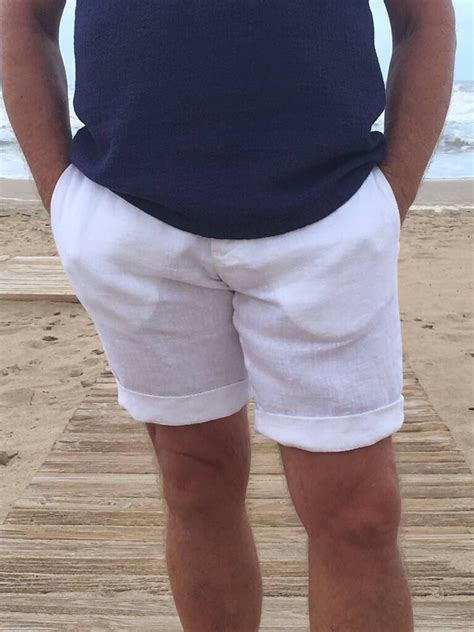 Mens Short Shorts Linen at Ricardo Fletcher blog