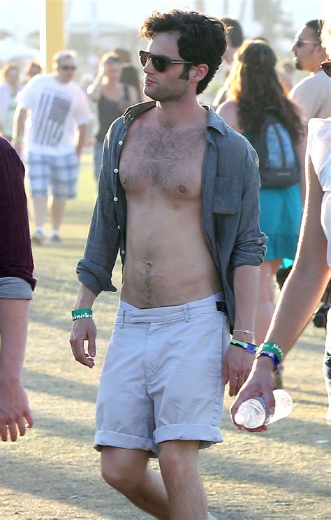 Naked Penn Badgley