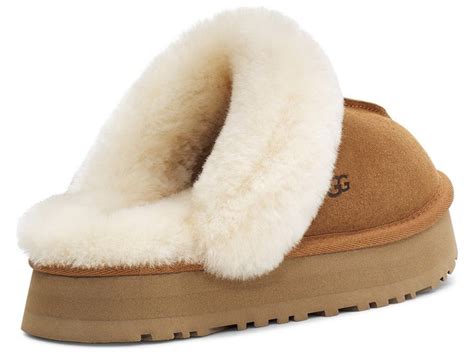 UGG: Disquette in Chestnut - J. Cole Shoes | Slippers, Uggs, Fur slippers