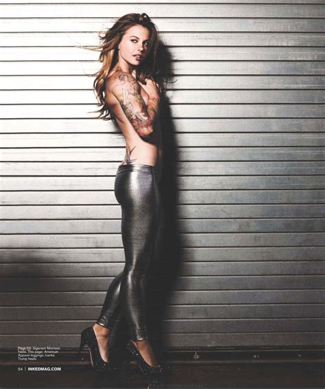 CHRISTMAS ABBOTT in Inked Magazine, November 2012 Issue – HawtCelebs