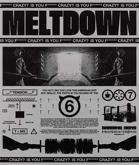 You guys like my Sirens poster so I made one for Meltdown, which song should I do next? : r ...