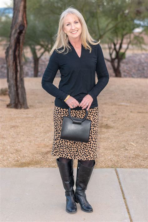 8 Ways to Wear Black Riding Boots - Dressed for My Day | Dress with ...
