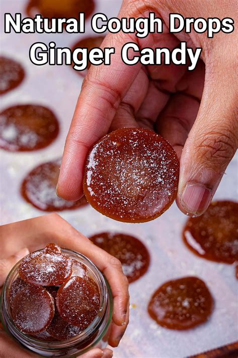 Ginger Candy Recipe | Homemade Crystallised Ginger Chews