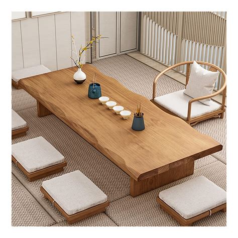 Amazon.com: Modern Tatami Coffee Table,Large Size Japanese Floor Low ...