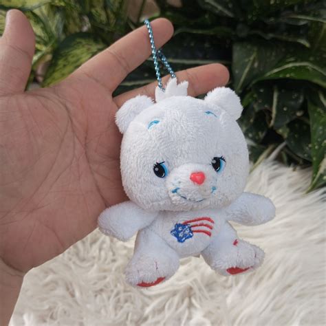 CARE BEARS America Bear Red White and Blue 4 inches Original Plush Toy ...