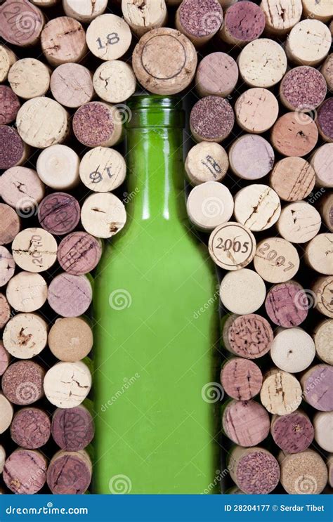 Bottle and corks stock image. Image of case, cave, butler - 28204177