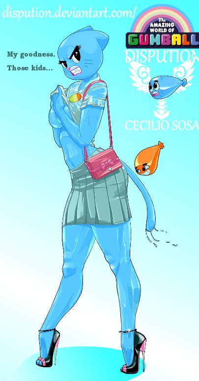 Nicole Watterson (The Amazing World of Gumball) by dispution on DeviantArt