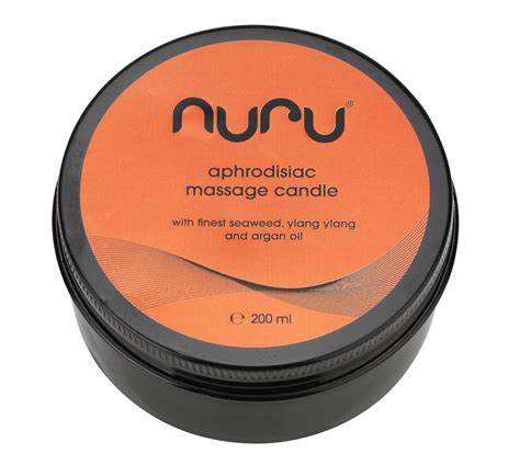 Nuru Massage Candle | Handmade Luxury Candle in the EU - NURU