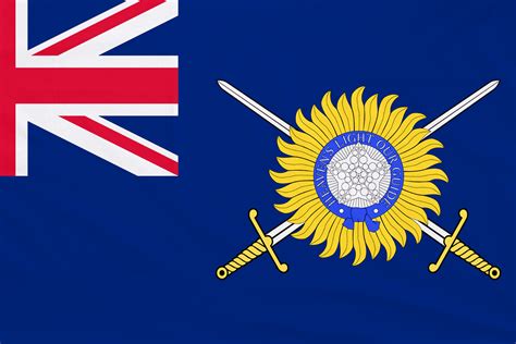 British Indian Army Flag with Eyelets