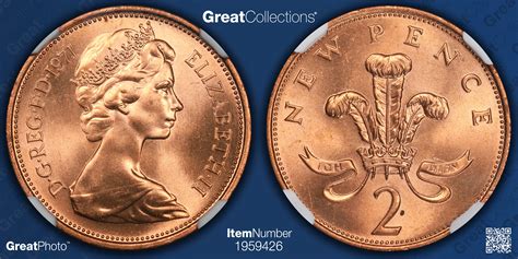 Great Britain 1971 2 Pence New Pence KM-916 NGC MS-66 RD (Item 1959426 ...