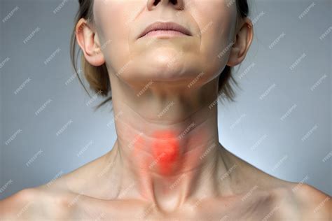 Premium Photo | Swollen Thyroid Gland in Neck Causes Symptoms and Treatment Options