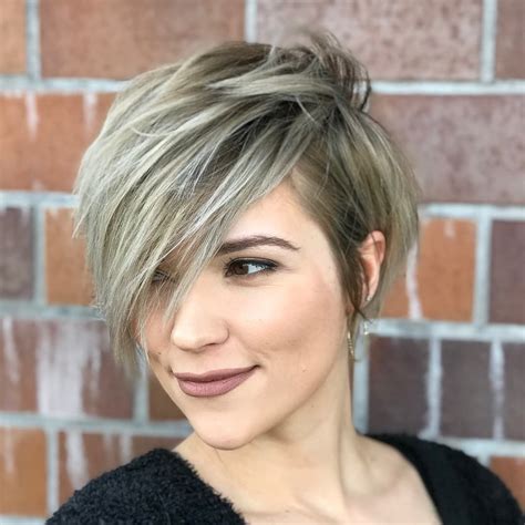 52 Short Hair with Bangs Trending in 2025 | Pixie hairstyles, Pixie cut ...