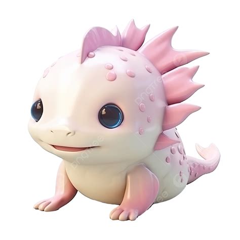 Representación 3d Del Ajolote De Dibujos Animados Lindo 3d PNG , 3d ...
