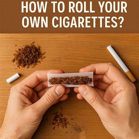 How to Roll Your Own Cigarettes - King of Smokes Canada