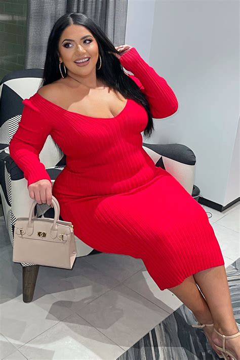 Plus Size Sweater Dresses For Women | Fashion Nova