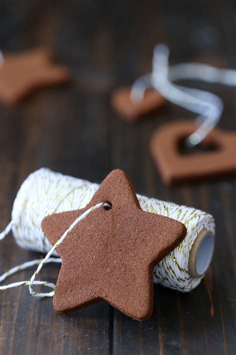 Easy Cinnamon Applesauce Ornaments