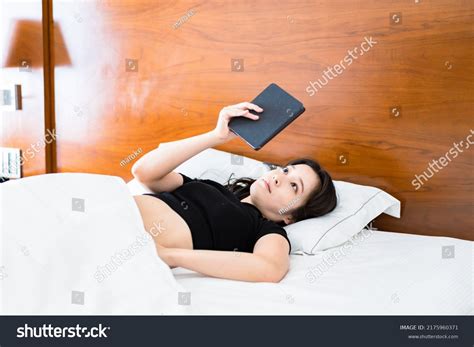 Adolescent Woman Touching Herself On Bed Stock Photo 2175960371 | Shutterstock