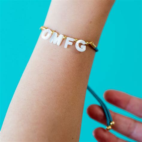 Current Mood: Fml. Swear Acronym Cord Bracelets By Lucent Studios