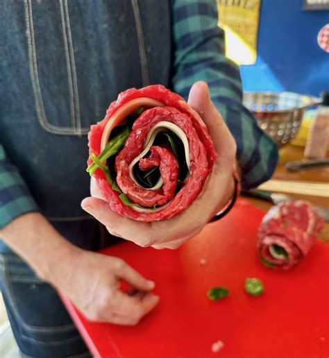 Grilled Skirt Steak Pinwheels | GrillinFools