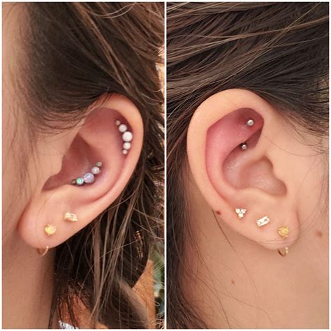should I get a 3rd lobe piercing on my left ear? I was going for an ...