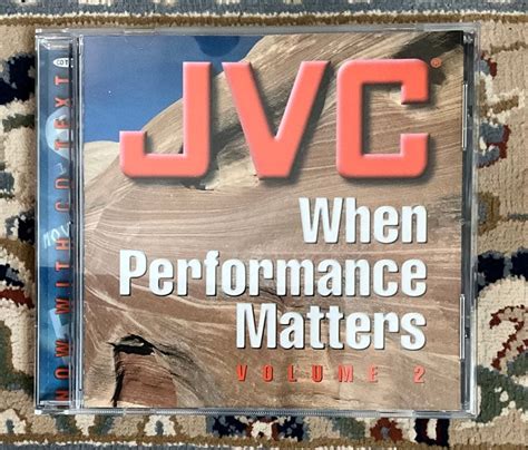 JVC When Performance Matters Volume 2非売品 - メルカリ