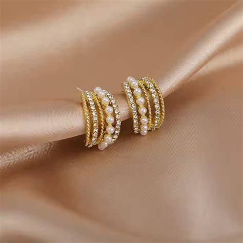 Elegant Grace hoops - StickOnChic