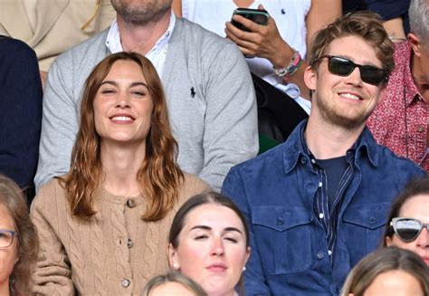 Joe Alwyn and Alexa Chung Spotted at Wimbledon Together
