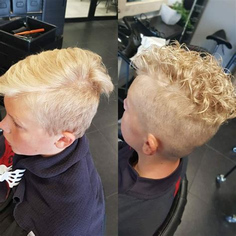 Perm in boys hair | Mannenkapsels, Jongetjes kapsels, Jongenskapsel